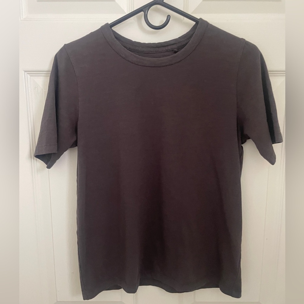 Dark Gray Sunwashed T